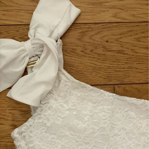 Beach Riot Selena One Piece Bridal Swimsuit Medium - Picture 13 of 13